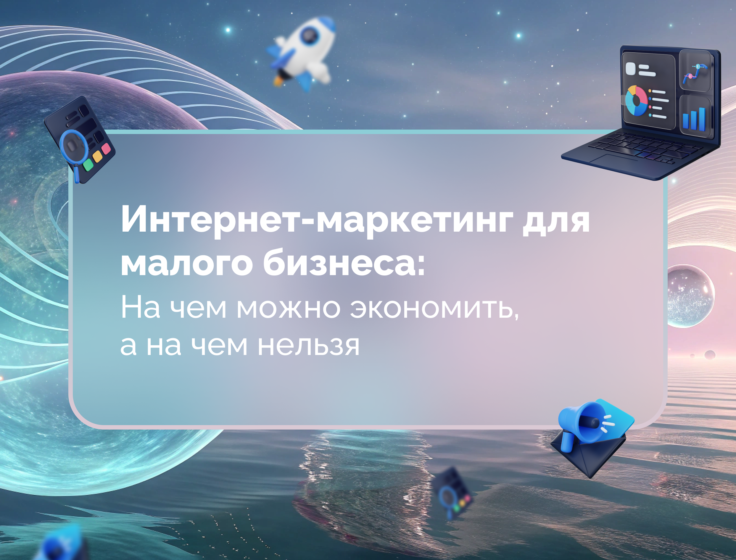 Изображение для статьи Интернет-маркетинг для малого бизнеса: на чем можно экономить, а на чем нельзя