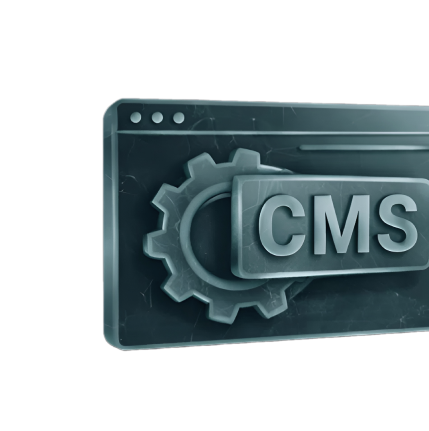 Изображение отрасли Разработка сайта на CMS