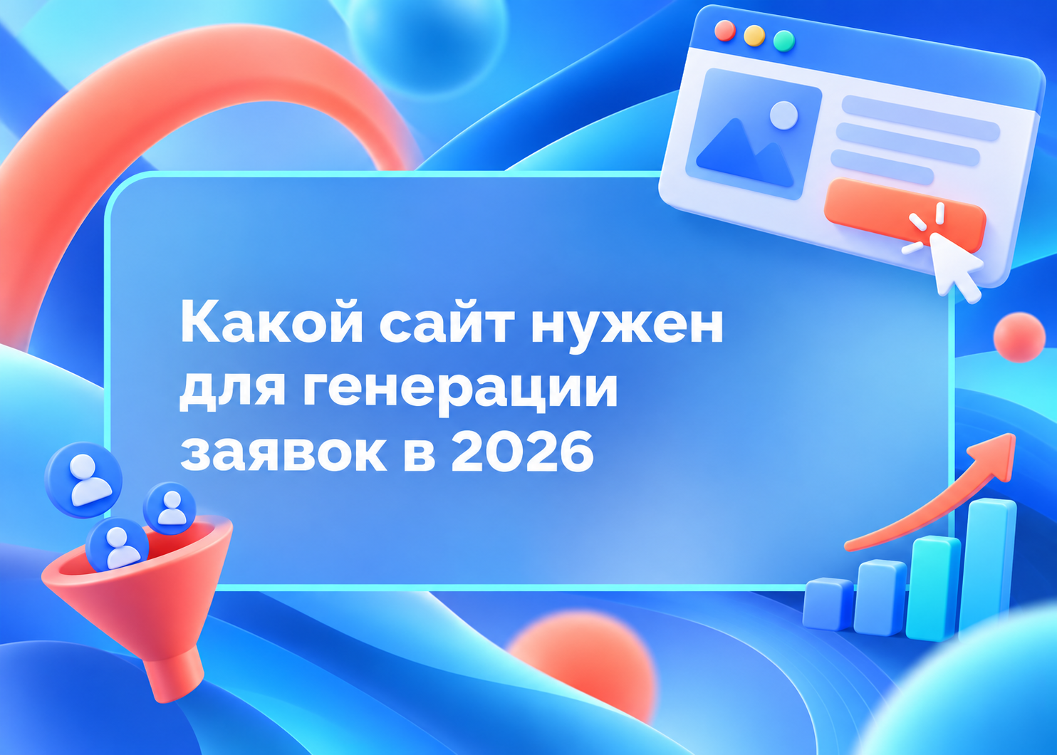 Изображение для статьи Какой сайт нужен для генерации заявок в 2026